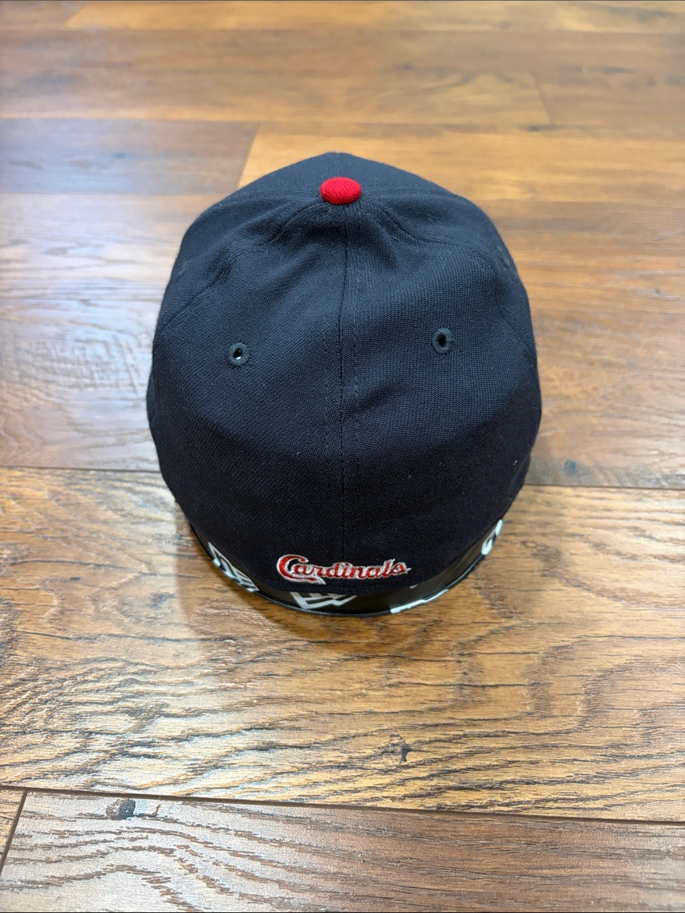 St. Louis Cardinals Two-Tone Black & Red Baseball Cap - Picture 4 of 5